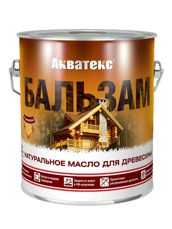 Защитно-декоративное покрытие для дерева Акватекс Экстра, полуглянцевое, 2,7 л, палисандр