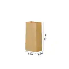 Пакет крафт (10-50 шт) бумажный фасовочный