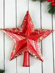 Звезда, верхушка на ёлку, наконечник