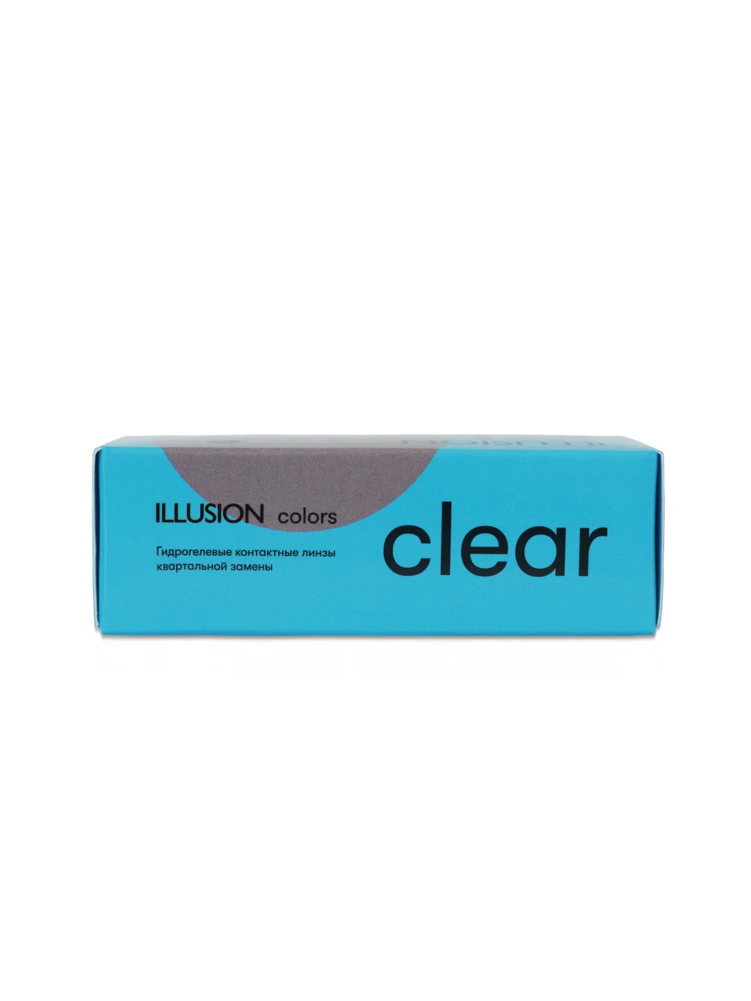 Контактные линзы ILLUSION CLEAR, замена 3 месяца, 4 линзы