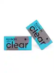 Контактные линзы ILLUSION CLEAR, замена 3 месяца, 4 линзы