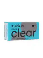 Контактные линзы ILLUSION CLEAR, замена 3 месяца, 4 линзы