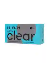 Контактные линзы ILLUSION CLEAR, замена 3 месяца, 4 линзы