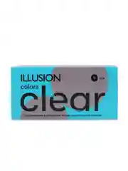 Контактные линзы ILLUSION CLEAR, замена 3 месяца, 4 линзы