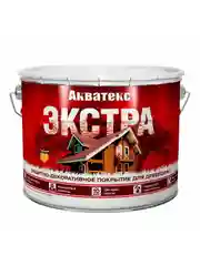 Защитно-декоративное покрытие для дерева Акватекс Экстра, полуглянцевое, 0,8 л, каштан