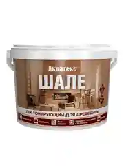 Защитно-декоративное покрытие для дерева Акватекс Экстра, 9 л, красное дерево