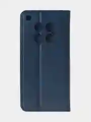 Синий чехол-книжка для Infinix Zero 40 (5G) из высококачественной искусственной кожи