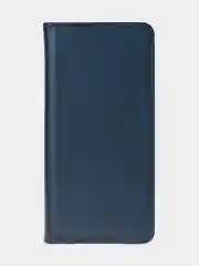 Синий чехол-книжка для Infinix Zero 40 (5G) из высококачественной искусственной кожи