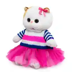 LB-143 Ли-Ли BABY в полосатом свитере и юбке