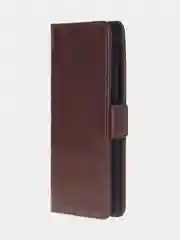 Терракотовый чехол-книжка для Infinix Zero 40 (5G) из высококачественной искусственной кожи