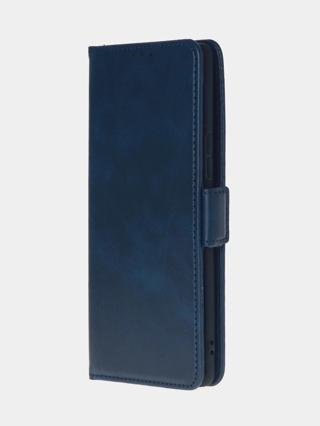 Темно-синий чехол-книжка для Infinix Zero 40 (5G) из высококачественной искусственной кожи
