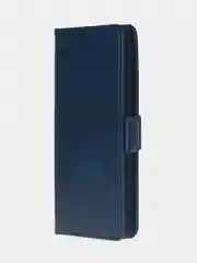 Темно-синий чехол-книжка для Infinix Zero 40 (5G) из высококачественной искусственной кожи