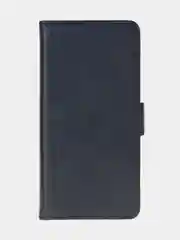 Угольный чехол-книжка для Infinix Zero 40 (5G) из высококачественной искусственной кожи