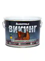 Антисептик для дерева Акватекс Викинг 65083, лессирующий, полуматовый, 2,5 л, бесцветный