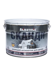Антисептик для дерева Акватекс Сканди 65112, кроющий, полуматовый, 2,5 л, лакрица