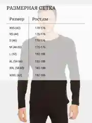 Термобелье мужское SILVER PINQUIN, термокомплект кальсоны и лонгслив, теплые, зимние