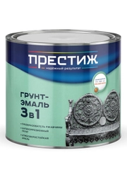 Грунт ГФ-021 антикоррозионный по металлу Престиж, матовый, 6 кг, красно-коричневый