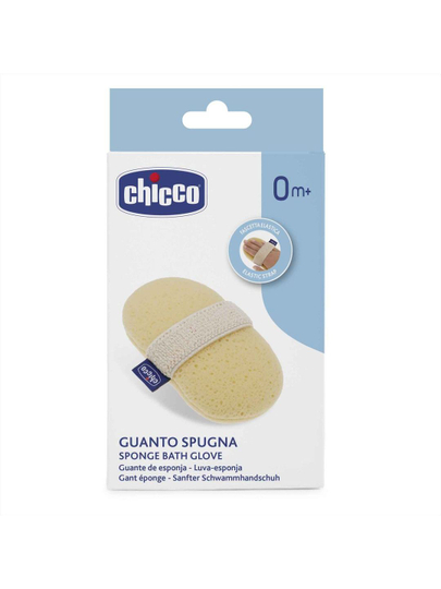Губка для купания детей Chicco оранжевая