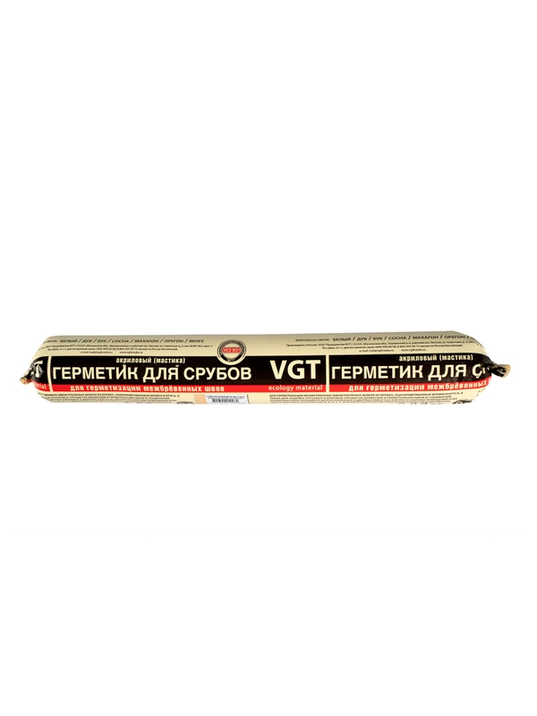 Акриловый герметик для срубов VGT, 0,9 кг, сосна