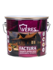 Декоративная пропитка для дерева Veres Ultra Lazura №17, глянцевая, 2,7 л, золотой бор