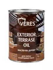Масло для дерева Veres Exterior Terrase Oil, 1 л, дуб