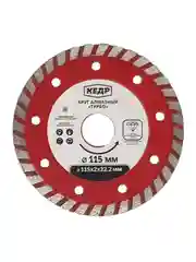 Круг алмазный турбо Кедр для сухой и влажной резки, 180 x 2,5 x 22,2 мм
