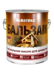 Защитно-декоративное покрытие для дерева Акватекс Экстра, 2,7 л, красное дерево