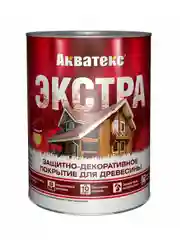 Защитно-декоративное покрытие для дерева Акватекс 2 в 1, полуматовое, 2,7 л, палисандр