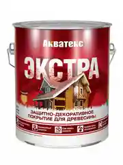 Защитно-декоративное покрытие для дерева Акватекс 2 в 1, полуматовое, 20 л, палисандр