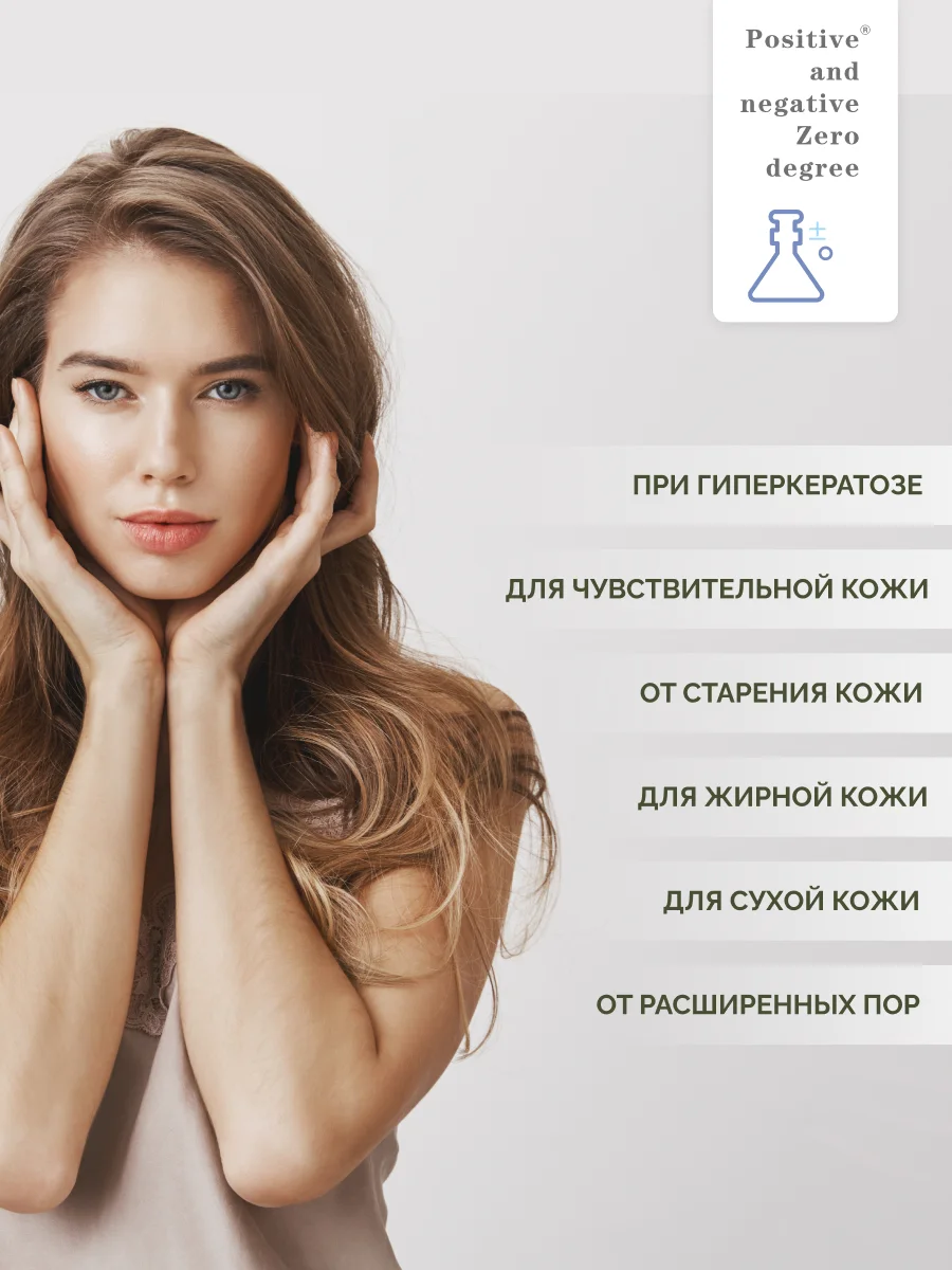 Интенсивно увлажняющая сыворотка для лица Positive and negative Zero degree