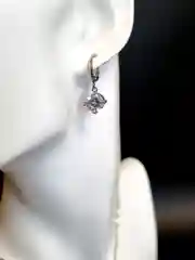 Серебряный комплект украшений: цепочка, кулон, серьги