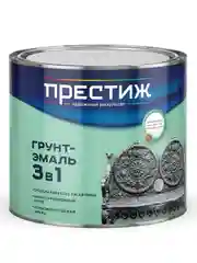 Грунт ГФ-021 антикоррозионный по металлу Престиж, матовый, 20 кг, серый