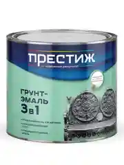 Грунт ГФ-021 антикоррозионный по металлу Престиж, матовый, 1,9 кг, красно-коричневый