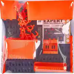 Панель инструментальная Blocker Expert с наполнением большая 652х100х326 мм черный/оранж