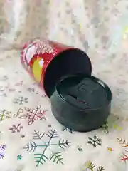 Красный жестяная банка-копилка для подарков MERRY CHRISTMAS