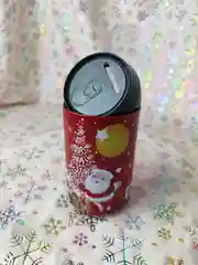 Красный жестяная банка-копилка для подарков MERRY CHRISTMAS