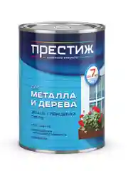 Эмаль быстросохнущая для дерева и металла Престиж, акриловая, матовая, 0,9 кг, бежевая