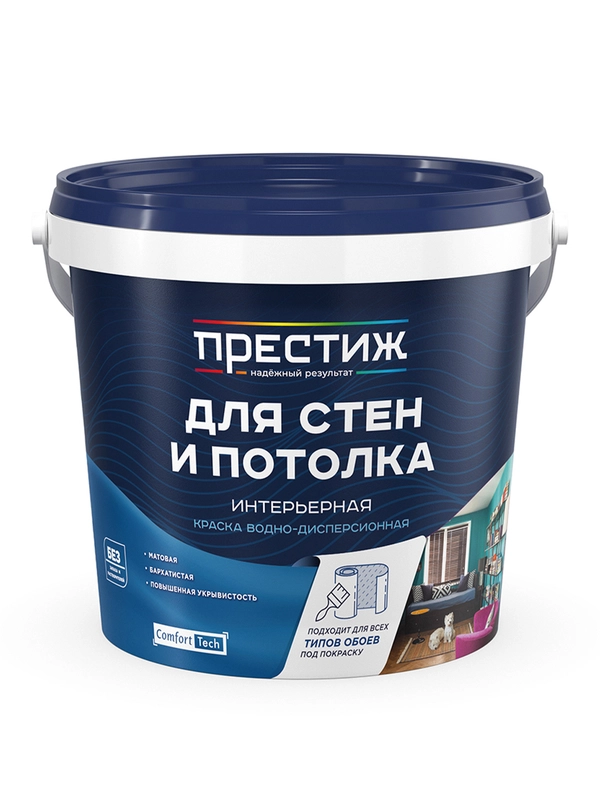 Шпатлевка фасадная Престиж, акриловая, 1,5 кг