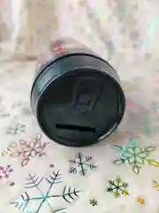 Синий жестяная банка-копилка для подарков MERRY CHRISTMAS