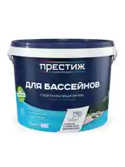 Краска латексная для бассейнов Престиж, голубая, 2,4 кг