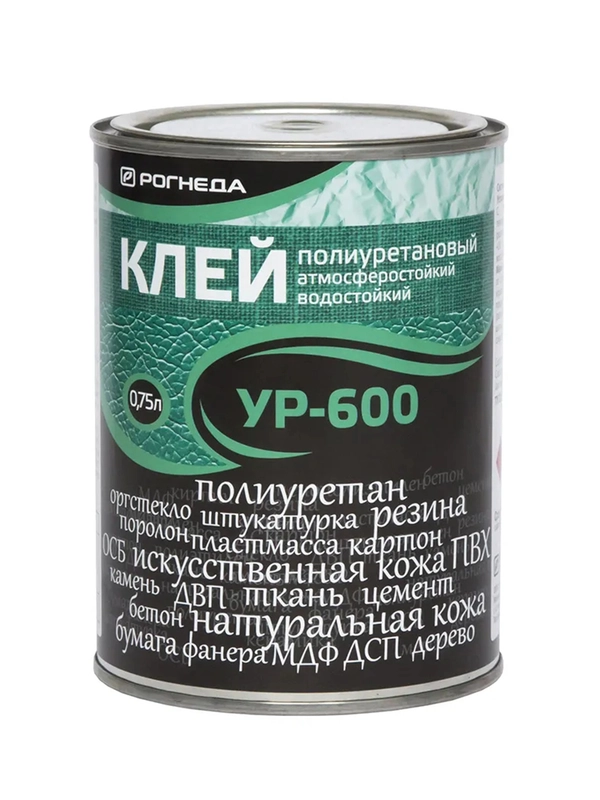 Клей полиуретановый Рогнеда УР-600, 0,75 л