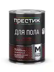 Эмаль ПФ-115 для металла и дерева Престиж, алкидная, глянцевая, 1,9 кг, желто-коричневая