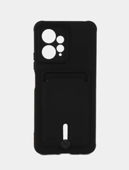Чехол для Xiaomi Redmi Note 12 4G (Сяоми Ноут 12 4 Джи), с карманом для карт