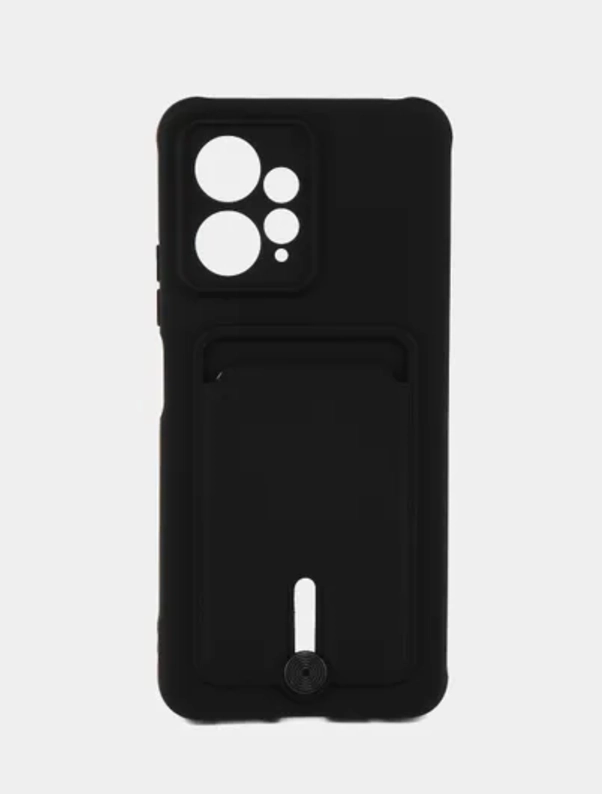 Чехол для Xiaomi Redmi Note 12 4G (Сяоми Ноут 12 4 Джи), с карманом для карт