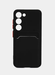 Чехол для Samsung Galaxy S23 (Самсунг Галакси С23), с карманом для карт