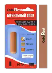 Мебельный воск мягкий для ремонта и реставрации мебели, ColoRest , 10 г, Ясень Шимо Темный