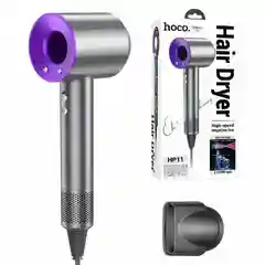 Фен Hoco HP  11 Plus фиолетовый для волос профессиональный уход фиолетовый розовый