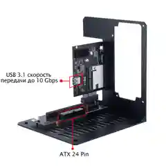 Внешний корпус для видеокарты Wikingoo L18-C70 EGPU Thunderbolt 3/4