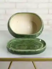 Зеленый горшок с подставкой Tango