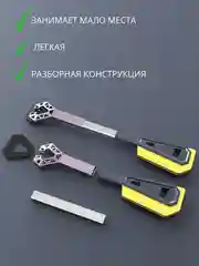 Голубой автомобильная щетка для чистки снега, разборная, скребок для чистки льда